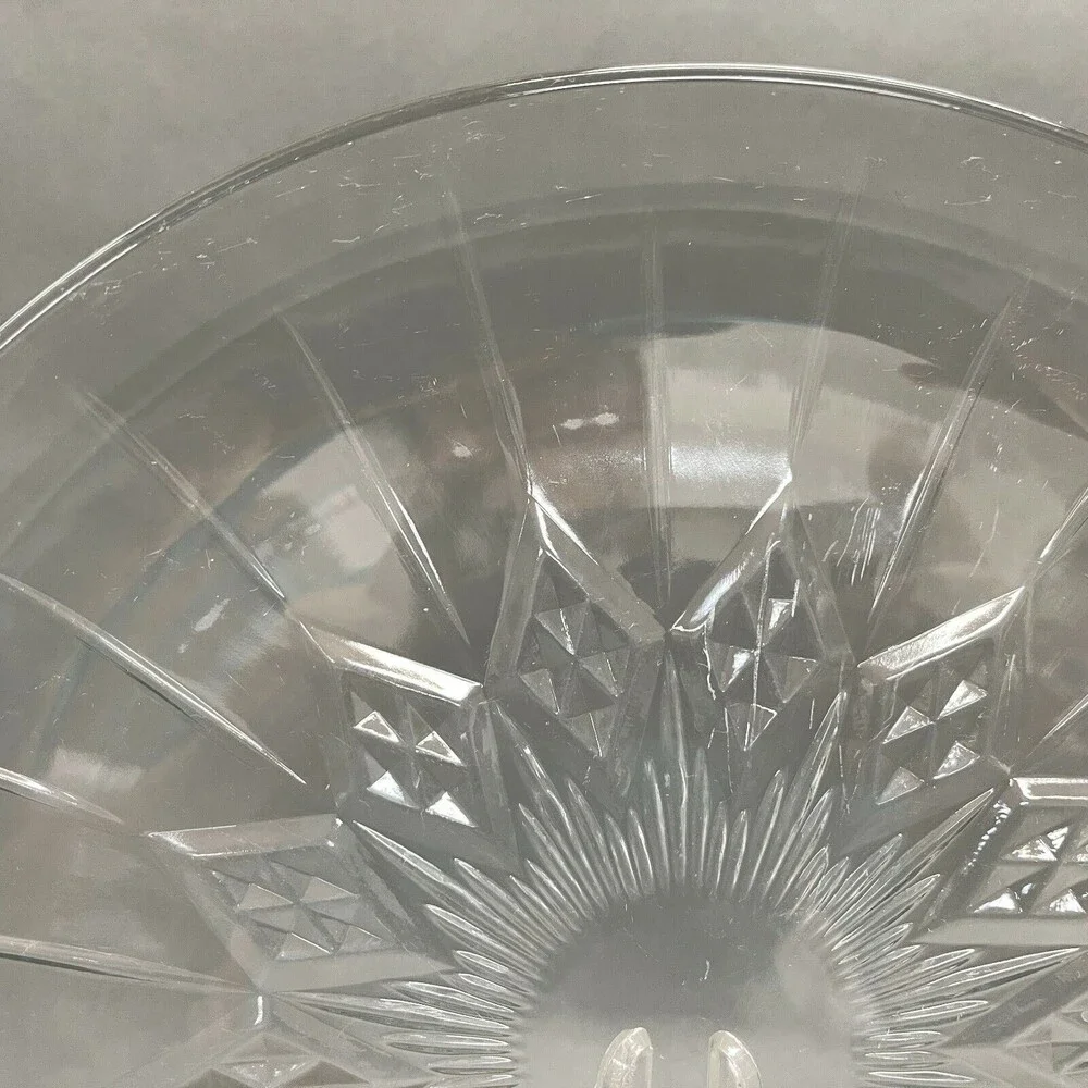 Unmarked clear glass